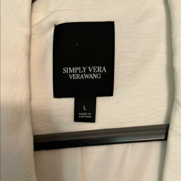 White Women's Blazer - Picture 2 of 3